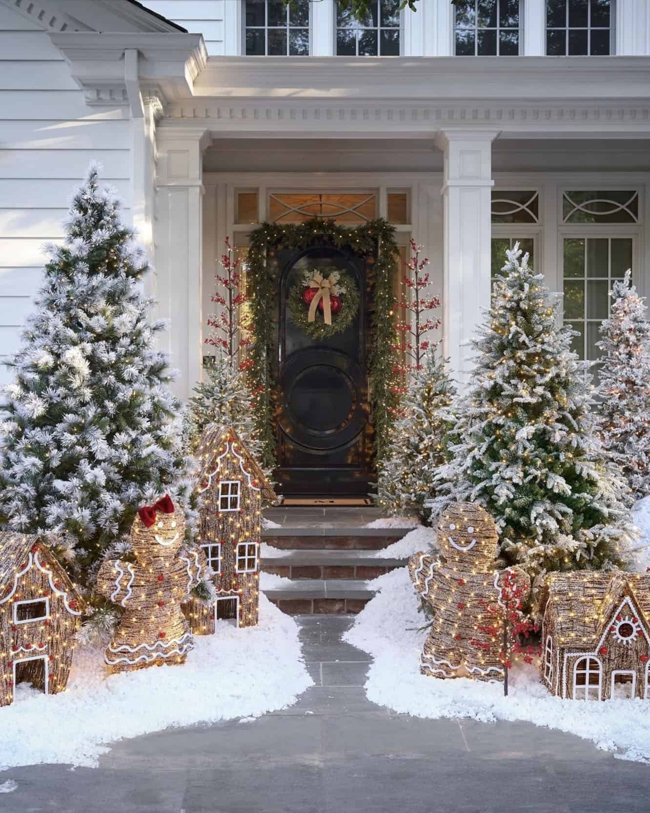 Christmas Decor Shop -Christmas Decor Shop Outdoor Christmas Decorating Ideas Winter Wonderland 25 1 Kindesign