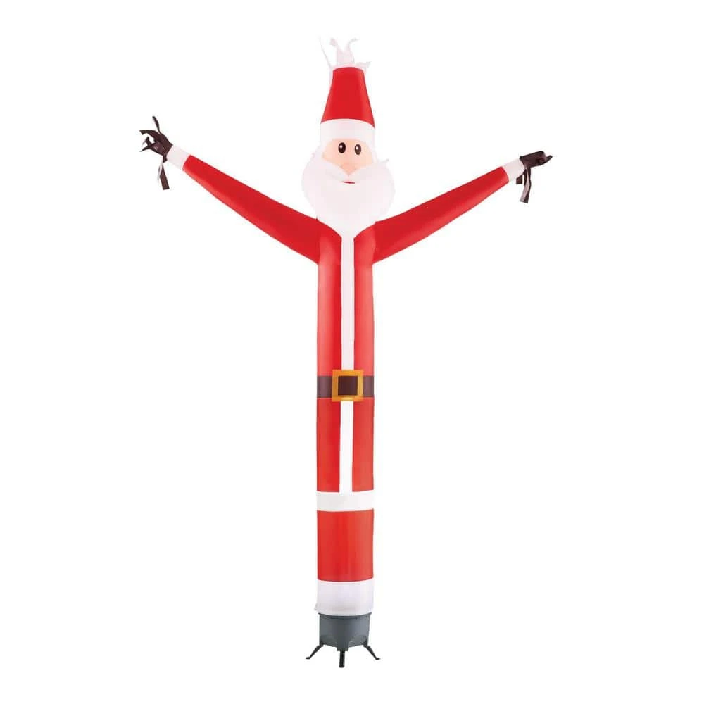 12 Ft. Animated Pre-Lite Inflatable Jolly Jiggler Santa 3 12 Ft. Animated Pre-Lite Inflatable Jolly Jiggler Santa
