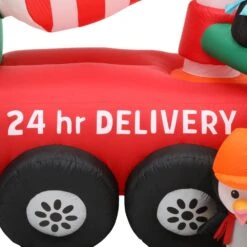 9 Ft. W Pre-lit Animated Cement Mixer Christmas Inflatable Airblown Scene -Christmas Decor Shop airblown christmas inflatables g 12511 66 1000