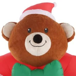 Holiday 11 Ft. H X 8 Ft. W Animated Inflatable Plush Teddy Bear Archway With Wiggling Bow Tie 12 Holiday 11 Ft. H X 8 Ft. W Animated Inflatable Plush Teddy Bear Archway With Wiggling Bow Tie -Christmas Decor Shop airblown christmas inflatables g 19955 1d 1000