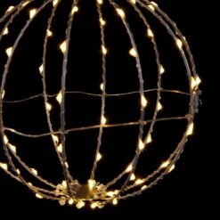 Alpine 3-Piece Foldable Metal Sphere Ornaments 20 Alpine 3-Piece Foldable Metal Sphere Ornaments -Christmas Decor Shop alpine christmas ornament sets bst169s ww 3 4f 1000