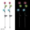 Alpine Holiday Decor Acrylic 3-Tier Snowflake Stakes With Solar Powered LED Lights, 2-Pack -Christmas Decor Shop alpine christmas yard decorations rgg570slr 2 64 1000