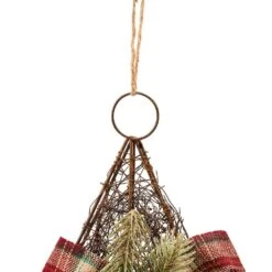 20 In. Tall Hanging Rustic Pinecone Christmas Star Decor -Christmas Decor Shop alpine corporation christmas ornament sets cim306hh 1f 1000