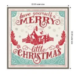 22 In. Merry Little Christmas V Christmas Holiday Framed Canvas Box Wall Art 14 22 In. Merry Little Christmas V Christmas Holiday Framed Canvas Box Wall Art -Christmas Decor Shop amanti art christmas wall decorations 38865456346 1f 1000