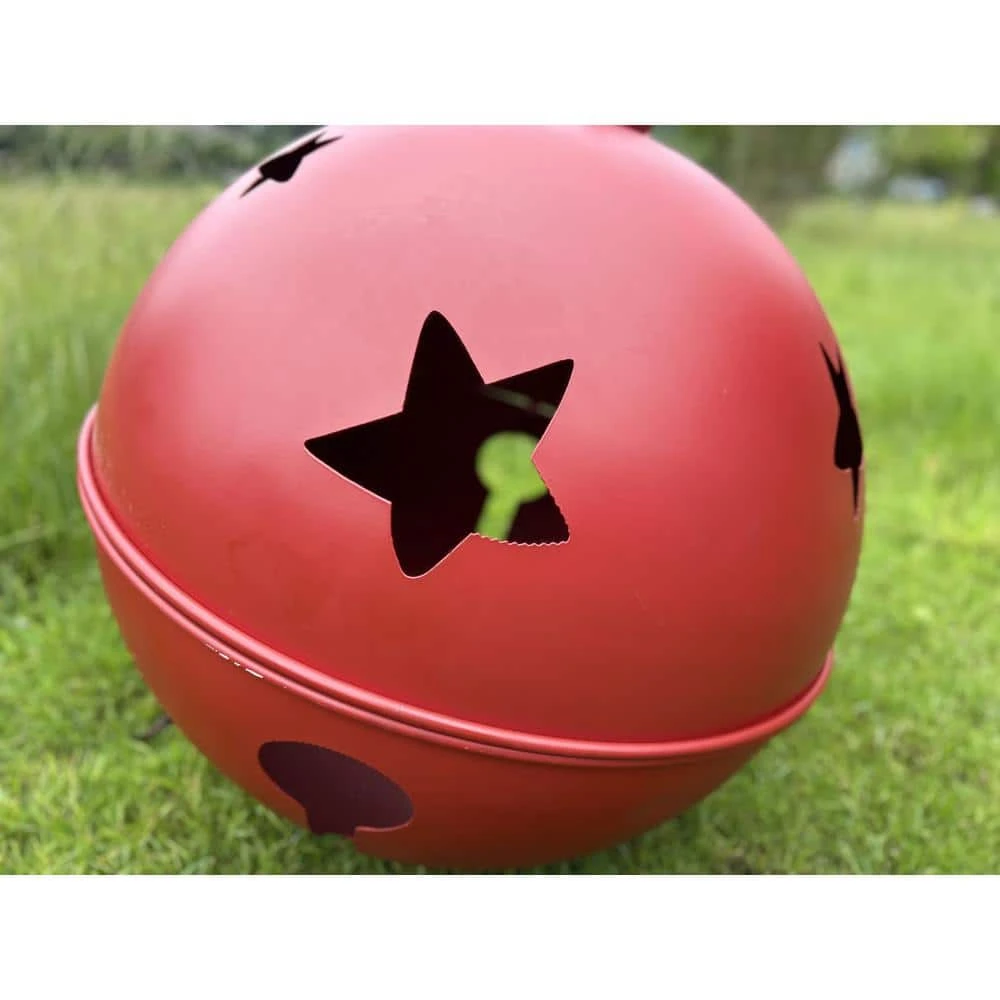 23.62 In. L Metal Jingle Bell Christmas Ornament (Set Of 3) 7 23.62 In. L Metal Jingle Bell Christmas Ornament (Set Of 3) - Image 5