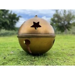 23.62 In. L Metal Jingle Bell Christmas Ornament (Set Of 3) 14 23.62 In. L Metal Jingle Bell Christmas Ornament (Set Of 3) -Christmas Decor Shop amity trun llc christmas ornament sets pf16galaxie 44 1000