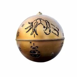 19.69 In. Large Metal Jingle Bell Christmas Ornament (Set Of 2) -Christmas Decor Shop amity trun llc christmas ornament sets pf17tricksy fa 1000