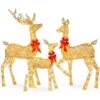 Best Choice Products 60 In. LED Metal Deer Family Christmas Yard Decoration -Christmas Decor Shop best choice products christmas yard decorations sky5826 64 1000