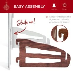 Best Choice Products 48 In. Christmas Outdoor Nativity Scene, Weather-Resistant Yard Decor - Multicolored -Christmas Decor Shop best choice products outdoor nativity sets sky6249 fa 1000