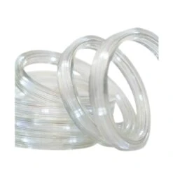 12 Ft. 50-Light White LED Flat Rope Light