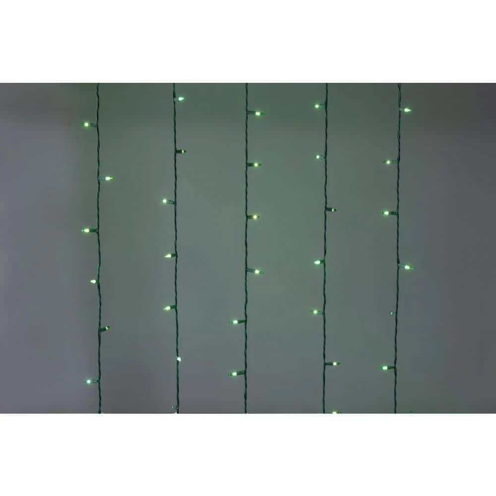 22.42 Ft. 100-Count Incandescent Green Christmas String To String Mini Lights 5 22.42 Ft. 100-Count Incandescent Green Christmas String To String Mini Lights - Image 3