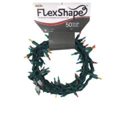 Flex Shape 50-Light LED Multi-Christmas Lights