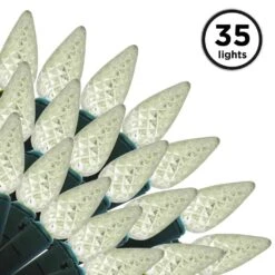 12.33 Ft. 35-Count C6 LED Warm White Christmas String Lights