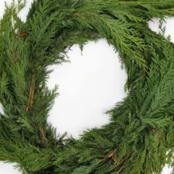 25 Ft. Live Cedar Christmas Garland -Christmas Decor Shop busco llc christmas garland ici 25 garland 1f 1000