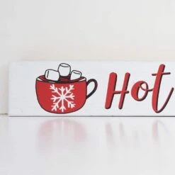 2.5 In. Wood Hot Cocoa Bar Sign Christmas Tabletop Sign 14 2.5 In. Wood Hot Cocoa Bar Sign Christmas Tabletop Sign -Christmas Decor Shop christmas centerpieces sg2209 1f 1000