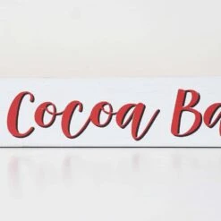 2.5 In. Wood Hot Cocoa Bar Sign Christmas Tabletop Sign 15 2.5 In. Wood Hot Cocoa Bar Sign Christmas Tabletop Sign -Christmas Decor Shop christmas centerpieces sg2209 44 1000