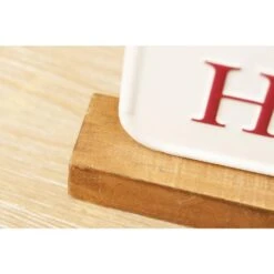 7.8 7 5 In. HO HO HO Christmas Tabletop Metal Sign With Solid Wood Stand 11 7.8 7 5 In. HO HO HO Christmas Tabletop Metal Sign With Solid Wood Stand -Christmas Decor Shop christmas centerpieces uh335 4f 1000