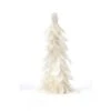 8 In. Feather Christmas Tree With Glitter Tips (Set Of 2) -Christmas Decor Shop christmas figurines 7088 64 1000