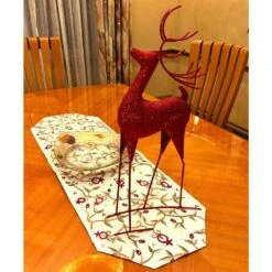 20 In. Red Metal Standing Reindeer (Set Of 2) -Christmas Decor Shop christmas figurines 8397 31 1000
