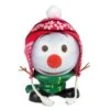 10.5 In. H Mr. Chill Talking Animated Snowman With Built-in Projector And Speaker Plugin Play -Christmas Decor Shop christmas figurines mspsnowm 64 1000