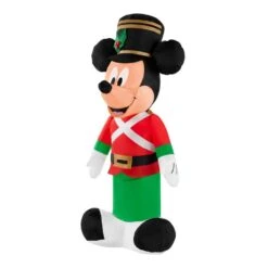 3.5 Ft. Pre-Lit LED Disney Airblown Mickey As Toy Soldier Christmas Inflatable -Christmas Decor Shop christmas inflatables 21gm12192 40 1000