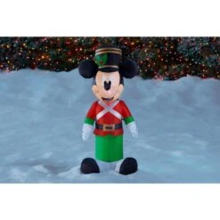 3.5 Ft. Pre-Lit LED Disney Airblown Mickey As Toy Soldier Christmas Inflatable -Christmas Decor Shop christmas inflatables 21gm12192 e1 1000