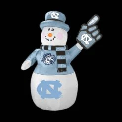7 Ft. North Carolina Inflatable Snowman