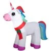 3.5 Ft. T X 3.5 Ft. W Christmas Airblown Unicorn-SM -Christmas Decor Shop christmas inflatables g 119366 64 1000