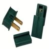 Green Male Slide-On Plug (Pack Of 100) -Christmas Decor Shop christmas light accessories 14 330 64 1000