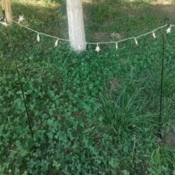 12 Pcs Pack For 37 In. Quick Light Post In Matte Black -Christmas Decor Shop christmas light accessories jlb qlp qlp05 4f 1000