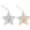 Handcrafted Gold And Silver Wire Wrapped Star Christmas Ornament (4-Pack) 1 Handcrafted Gold And Silver Wire Wrapped Star Christmas Ornament (4-Pack) -Christmas Decor Shop christmas ornament sets 2880a0084d9348 64 1000