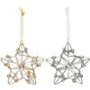 Shining Gold/Silver Crystal Chain Wrapped Star Christmas Ornament (4-Pack) 2 Shining Gold/Silver Crystal Chain Wrapped Star Christmas Ornament (4-Pack) -Christmas Decor Shop christmas ornament sets 4480a0084d9348 64 1000