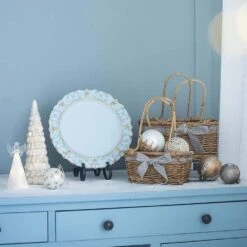 Holiday 3 In. Silver Christmas Ball Ornaments, Glass Decorative Hanging Ball Christmas Tree Ornaments (12-Pack) 10 Holiday 3 In. Silver Christmas Ball Ornaments, Glass Decorative Hanging Ball Christmas Tree Ornaments (12-Pack) -Christmas Decor Shop christmas ornament sets w2078p247899yf 4f 1000