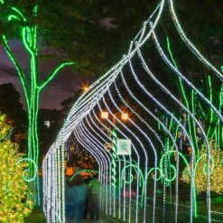 150 Ft. 1800-Light LED Cool White Rope Light Kit -Christmas Decor Shop christmas rope lights 73653 4f 1000