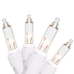 21.75 Ft. 100-Count Incandescent Clear Christmas Professional Series Mini Lights