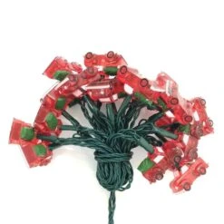 Brilliant Red Truck 20-Count Battery OP White LED Christmas String Lights On/Off/Twinkle/Timer -Christmas Decor Shop christmas string lights 49709 myt 1f 1000
