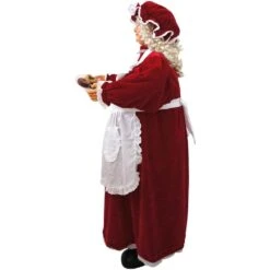 36 In. Christmas Baking Mrs. Claus With Apron, Christmas Cookies, Music And Motion -Christmas Decor Shop christmas time christmas figurines ct mc036 2rd7 4f 1000
