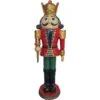 48 In. Red Resin Christmas Nutcracker King Wearing A Crown With LED Light 1 48 In. Red Resin Christmas Nutcracker King Wearing A Crown With LED Light -Christmas Decor Shop christmas time christmas figurines ct rs048nc1 rd1 64 1000