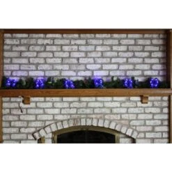 4 In. Blue LED Light Mini Bows (4-Pack) -Christmas Decor Shop christmas tree ribbon bg04 1b003 a d4 1000