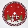 48 In. Red Snowman And Santa Embroidered Christmas Tree Skirt -Christmas Decor Shop christmas tree skirts 7098 64 1000