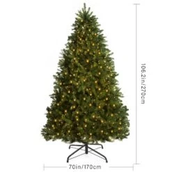 Pre-Lit Artificial Christmas Tree Holiday Decor With Lights And Stand Up To 9 Ft. -Christmas Decor Shop christmas tree stands ct 004 2 7m 3 76 1000