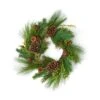 22 In. Pine Needle Artificial Christmas Wreath With Pine Cone Rusty Bell 2 22 In. Pine Needle Artificial Christmas Wreath With Pine Cone Rusty Bell -Christmas Decor Shop christmas wreaths 9913 64 1000