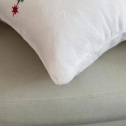 50 In. X 60 In. Polyester Microfiber Gussied Up Christmas Throw With 18 In. Square Pillow -Christmas Decor Shop country living christmas textiles cl106muos 1f 1000