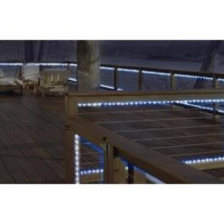 16 Ft. 80-Light Blue LED Mini Rope Light -Christmas Decor Shop deerport decor christmas rope lights mrl16 bl 4f 1000