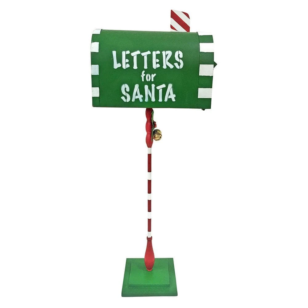 34 In. Metal Letters For Santa Holiday Mailbox 6 34 In. Metal Letters For Santa Holiday Mailbox - Image 4