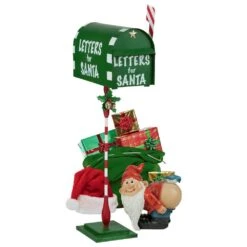 34 In. Metal Letters For Santa Holiday Mailbox 15 34 In. Metal Letters For Santa Holiday Mailbox -Christmas Decor Shop design toscano christmas yard decorations fu16851 31 1000
