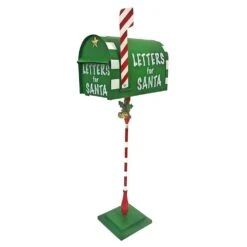 34 In. Metal Letters For Santa Holiday Mailbox 11 34 In. Metal Letters For Santa Holiday Mailbox -Christmas Decor Shop design toscano christmas yard decorations fu16851 4f 1000