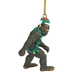 3 In. Bigfoot, The Holiday Yeti Holiday Ornament 11 3 In. Bigfoot, The Holiday Yeti Holiday Ornament -Christmas Decor Shop design toscano single christmas ornaments db383084 4f 1000