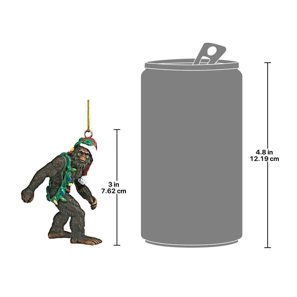 3 In. Bigfoot, The Holiday Yeti Holiday Ornament 8 3 In. Bigfoot, The Holiday Yeti Holiday Ornament - Image 6