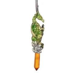 6.25 In. Cicles, The Gothic Dragon Collectible Holiday Ornament 13 6.25 In. Cicles, The Gothic Dragon Collectible Holiday Ornament -Christmas Decor Shop design toscano single christmas ornaments qs292912 1f 1000